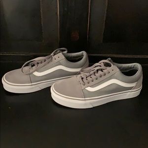 Vans Old Skool - Drizzle gray and white